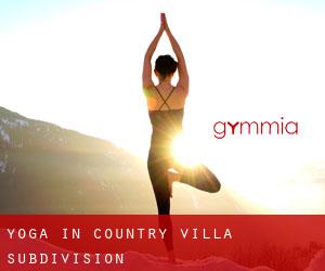 Yoga in Country Villa Subdivision