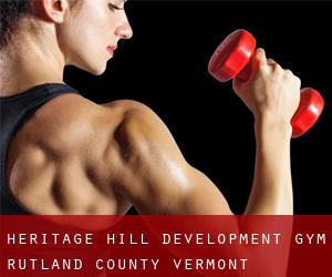 Heritage Hill Development gym (Rutland County, Vermont)