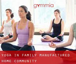 Yoga in Family Manufactured Home Community