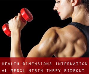 Health Dimensions Internation Al Medcl Ntrtn Thrpy (Rideout Village) #4